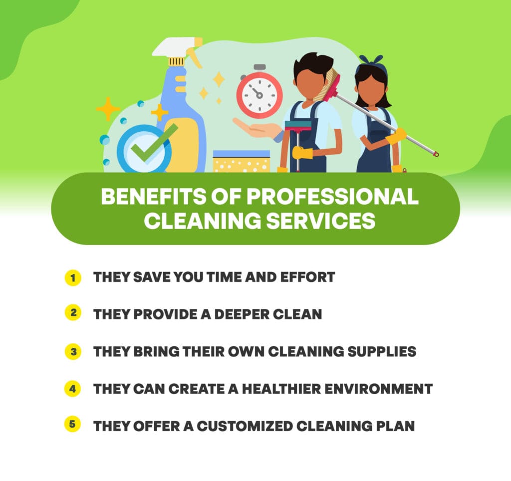 Benefits of Professional Cleaning Services 