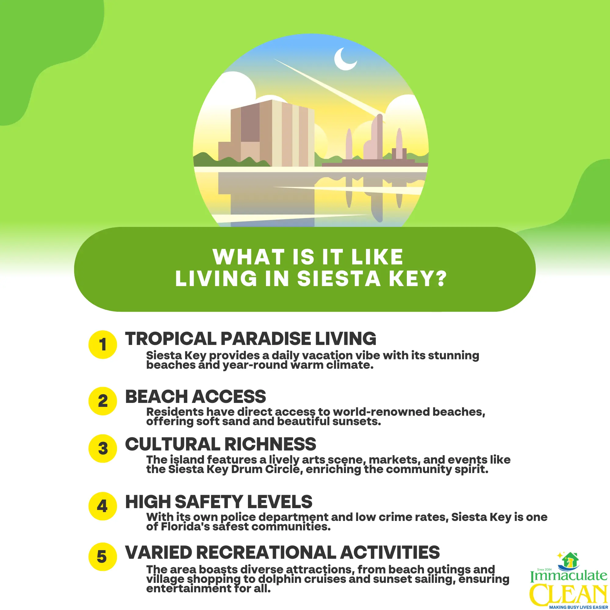 What is it Like Living in Siesta Key?